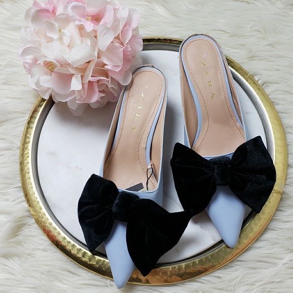 powder blue kitten heels